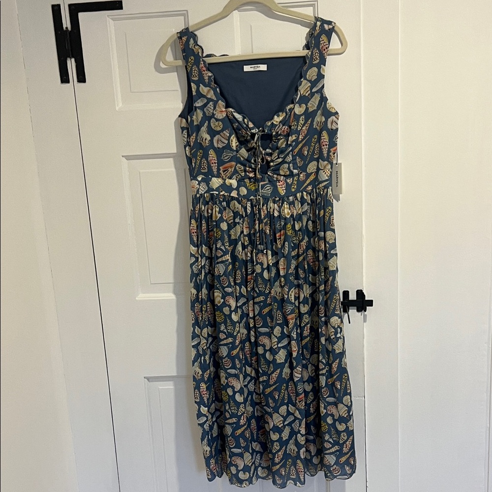 NWT Marysia Resort Tradd Dress, Marine Shell, SM